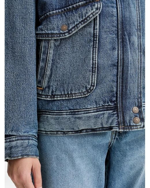 Levi's Blue Pocket Denim Jacket