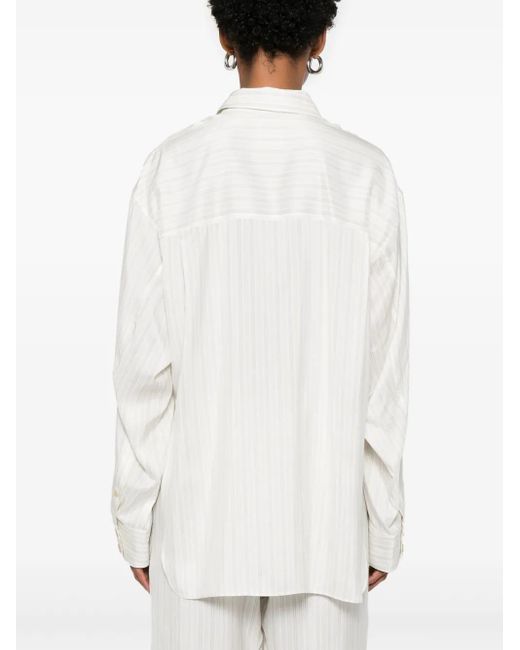 Khaite Herschel Shirt White