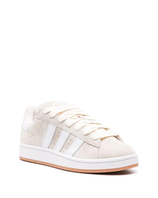 Adidas White Campus 00S Suede Sneakers
