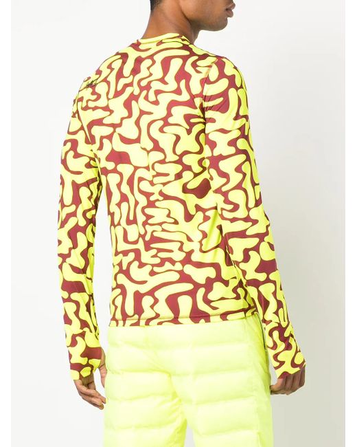 Top Aztech Aztech Mountain de hombre de color Yellow