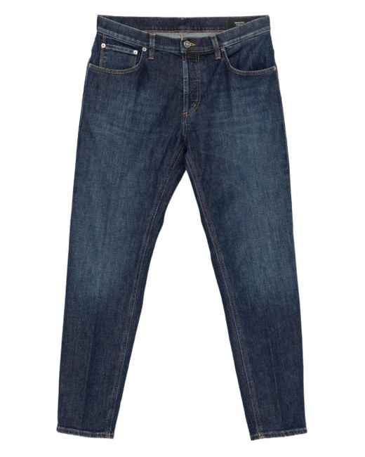Dondup Blue Tapered Jeans for men