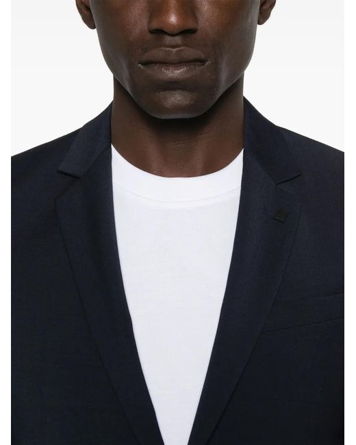 Karl Lagerfeld Blue Single-Breasted Suit for men