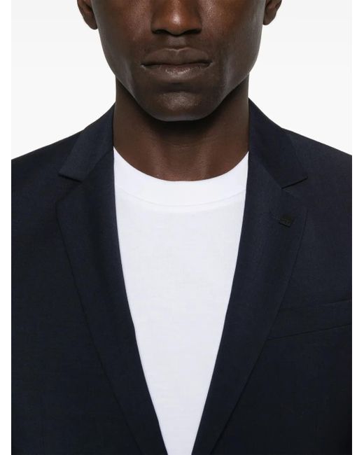 Karl Lagerfeld Blue Single-Breasted Suit for men