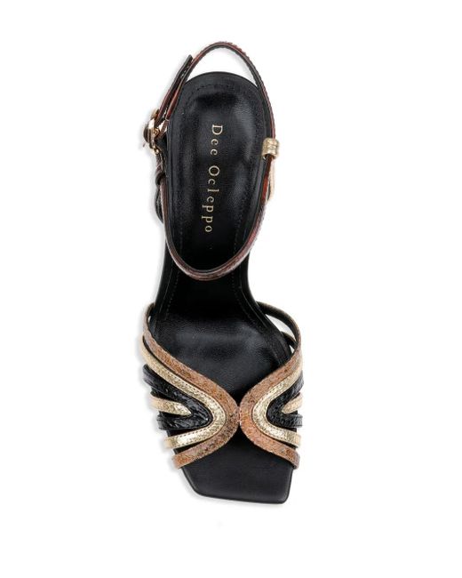 Dee Ocleppo Black Carmel Sandalen 98Mm
