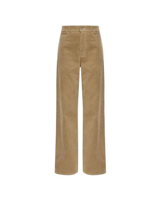 A.P.C. Natural Corduroy Trousers