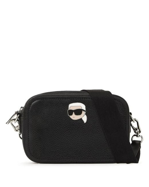 Karl Lagerfeld Ikon Crossbodytas in het Black