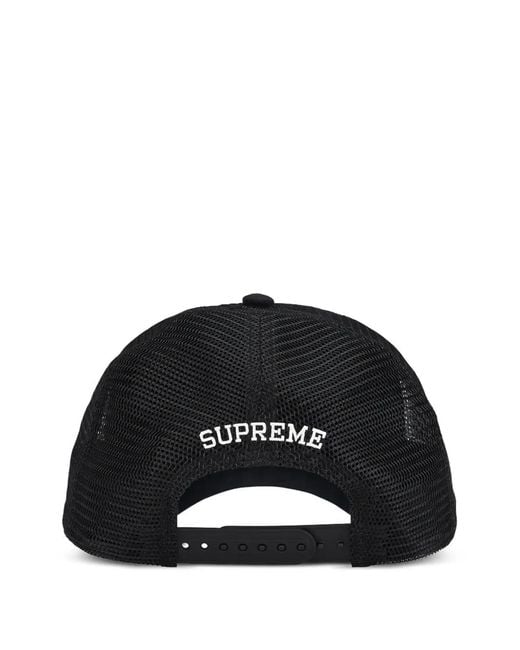 Supreme Black Misfits Mesh-Back Baseball Cap for men