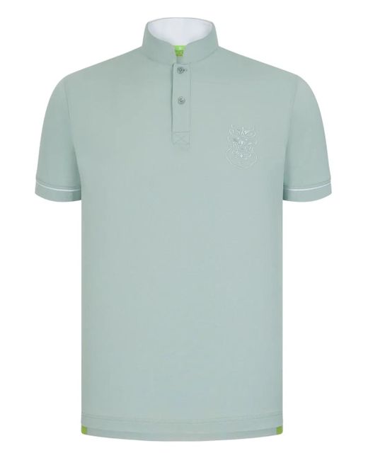 Polo Tang Dragon di Shanghai Tang in Green da Uomo