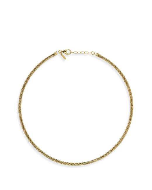 Desmo Metallic Spring Twist Necklace