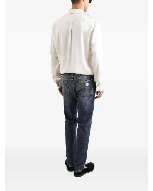 Dolce & Gabbana Gray Jeans for men