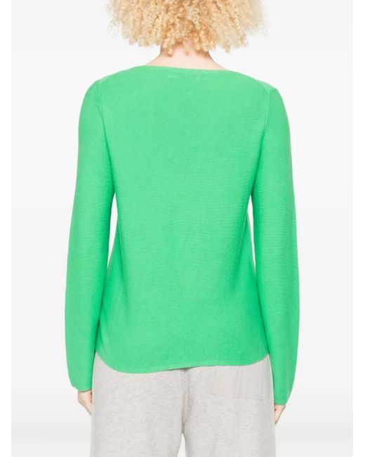 Top con cuello redondo Marc O' Polo de color Green