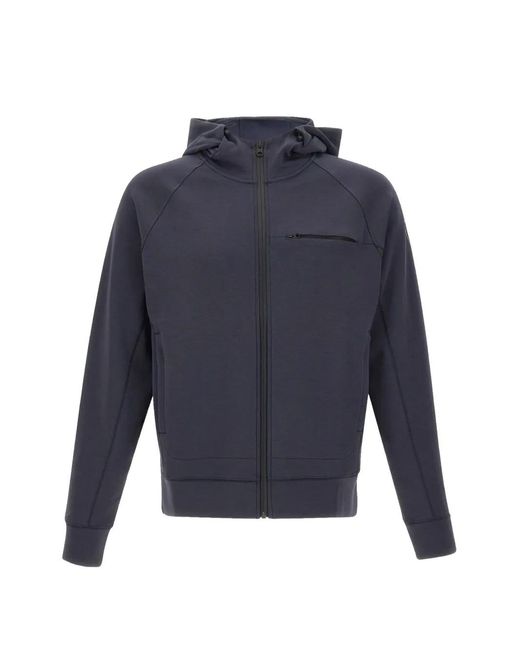 Blauer Blue Shaw Raglan-Sleeve Hoodie for men