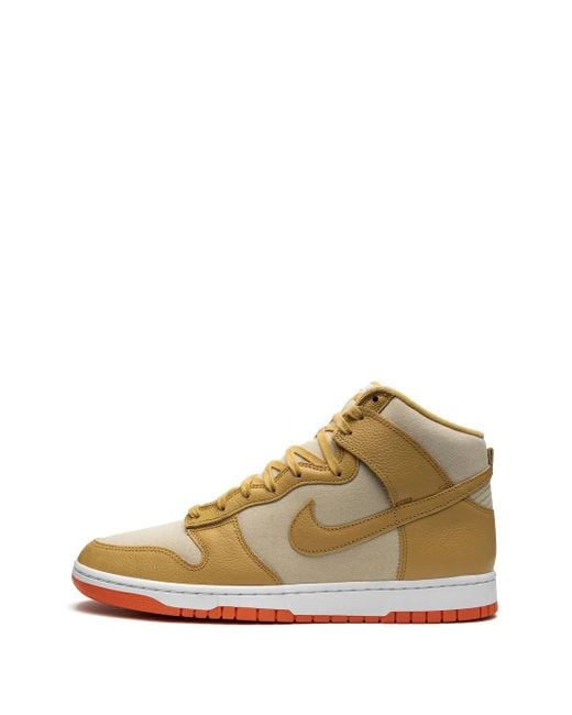 Nike Brown Dunk High Canvas" Sneakers for men