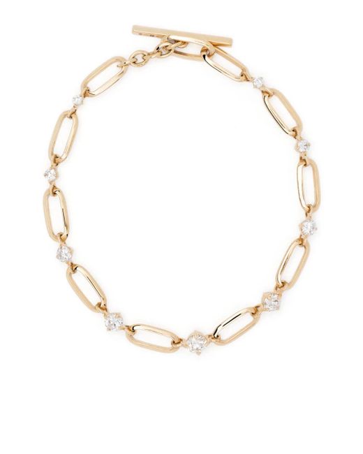 Lizzie Mandler White 18Kt Diamond Link Bracelet