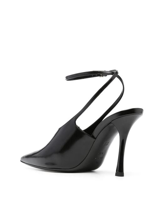 Givenchy Black Leather Show Pumps