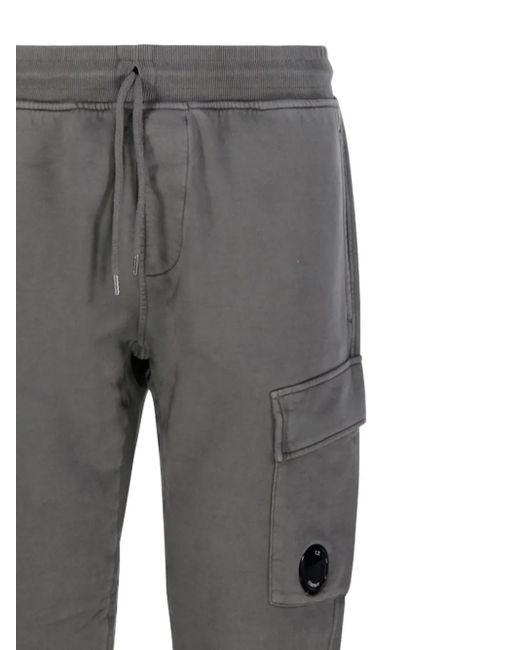 C P Company Cargo Broek Met Trekkoord in het Gray voor heren