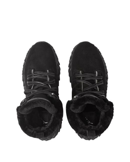 Giuseppe Zanotti Black Urchin Hi-Top Sneakers