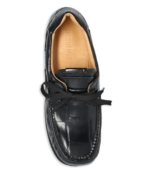 Jacquemus Black Klassische Loafer
