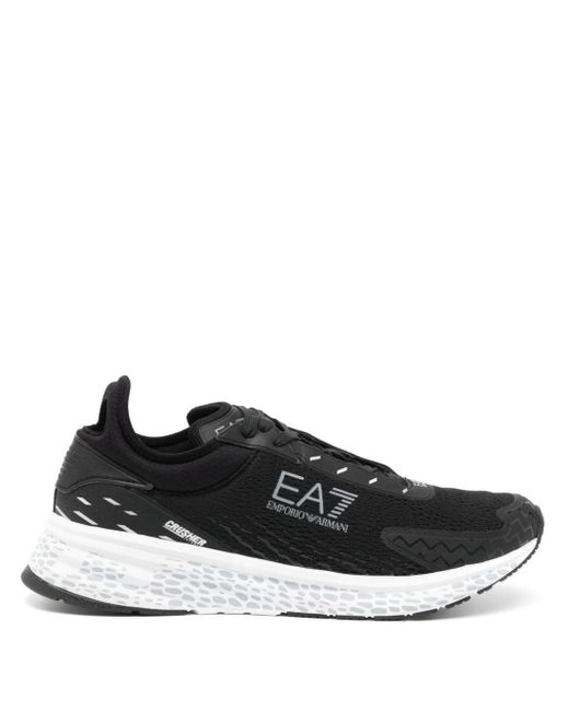 EA7 Black Crusher Distance Low-top Sneakers for men