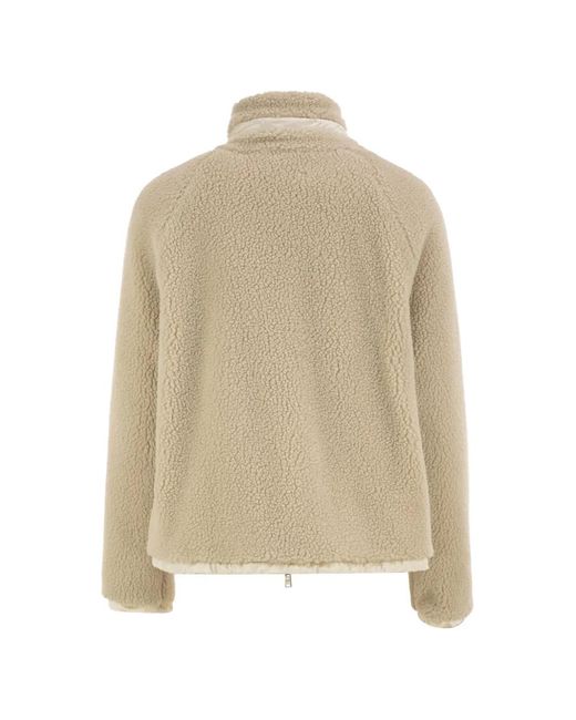 Herno Natural Reversible Teddy-Fleece Jacket