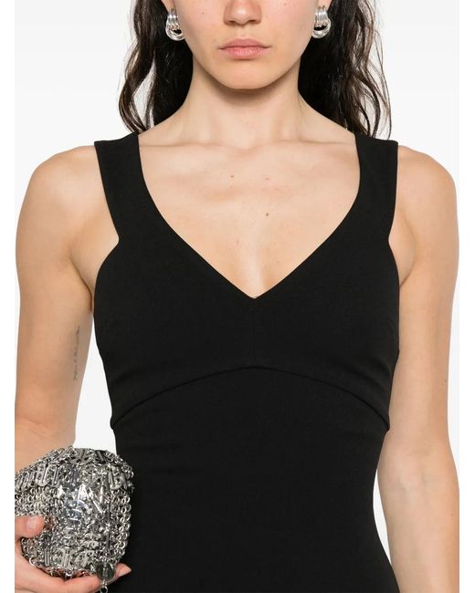 Solace London Black Maxi Dress Nalani