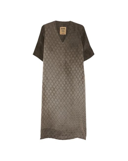 Uma Wang Multicolor "Apostle" Dress