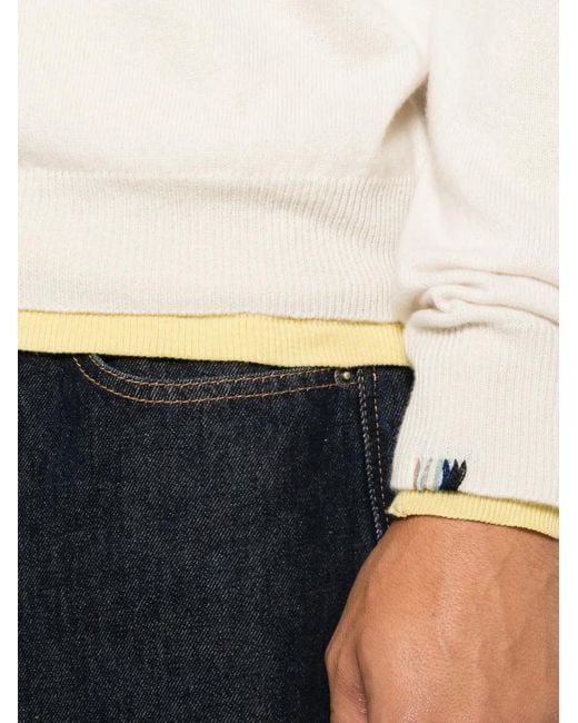 Extreme Cashmere White Nº 492 Ben V-Neck Sweater
