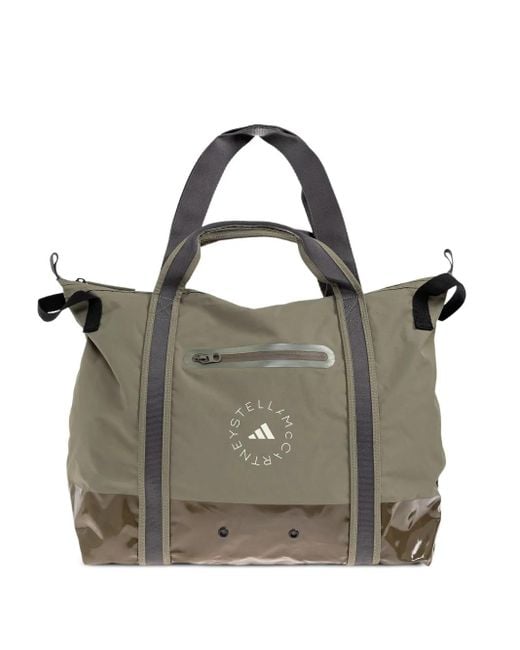 Adidas By Stella McCartney Green Asmc Tote Bag