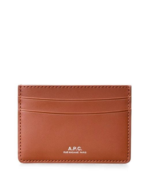 A.P.C. Brown Andre Card Holder