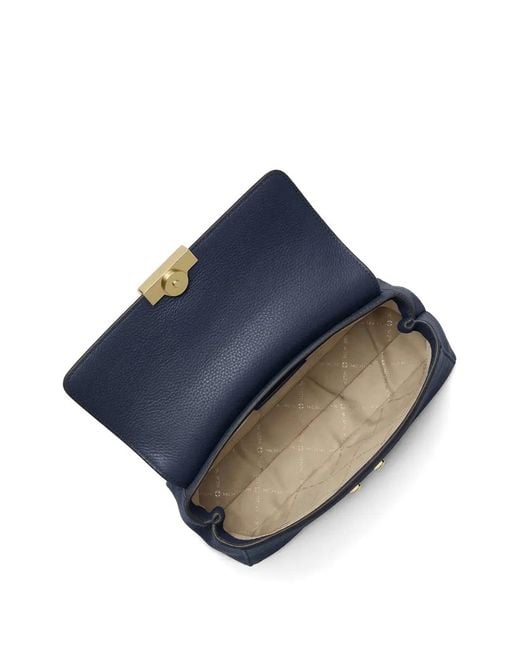 MICHAEL Michael Kors Blue Medium Tribeca Satchel Bag