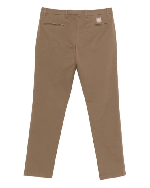 Paul Smith Brown Slim Chino Trousers for men