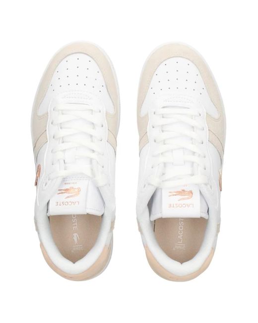 Lacoste White T-Clip Sneakers