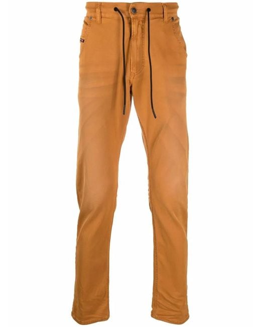 DIESEL Orange 2030 D-Krooley 0670M Jeans for men