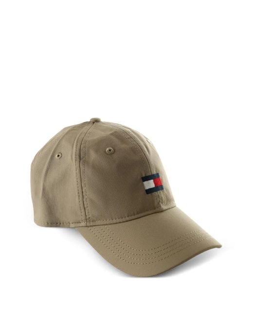 Tommy Hilfiger Natural Logo-Patch Cap