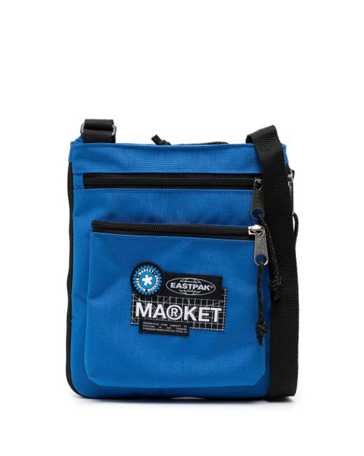 Eastpak Blue X Market Studios Rusher Shoulder Bag for men