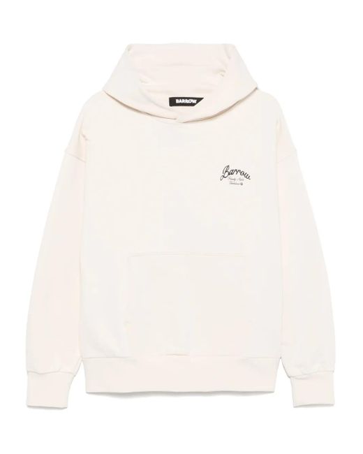 Sudadera Baseball con capucha Barrow de color White