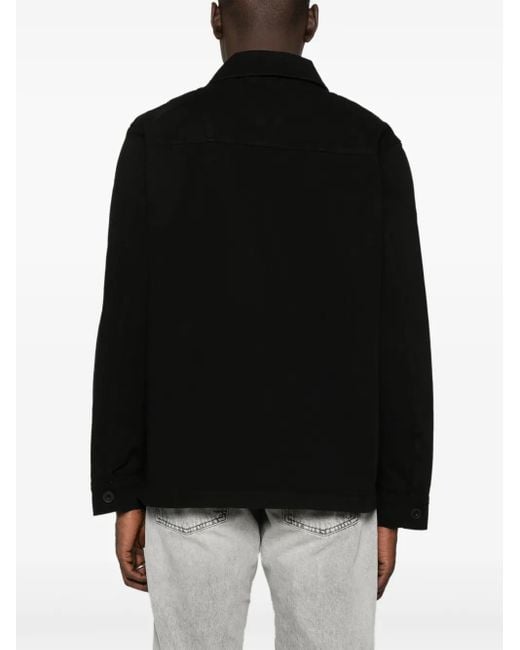 Closed Hemdjacke Aus Twill in Black für Herren