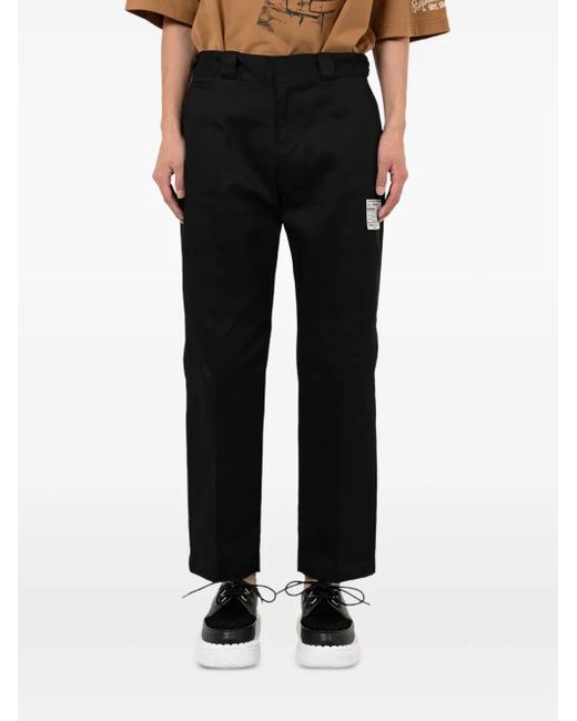 Maison Mihara Yasuhiro Black Label-Detail Trousers for men