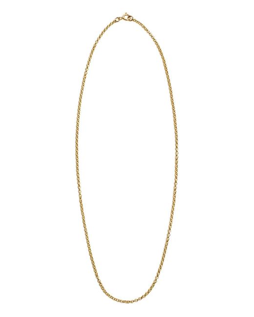 BY PARIAH Metallic 14Ct Carnelian Belcher Chain