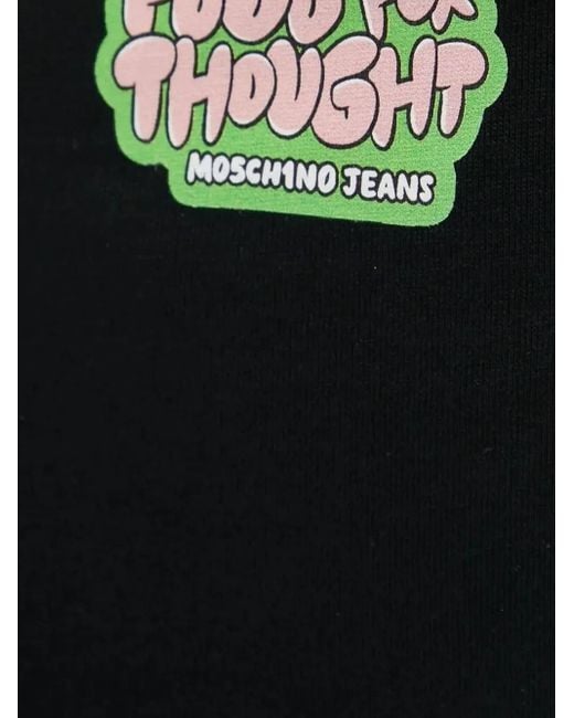 Moschino Pink Graphic-Print T-Shirt