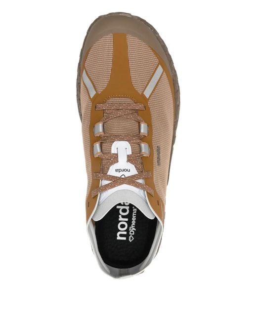 Norda Brown Baskets À Semelle Dyneema Megagrip for men