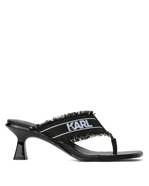 Karl Lagerfeld Panache サンダル Black