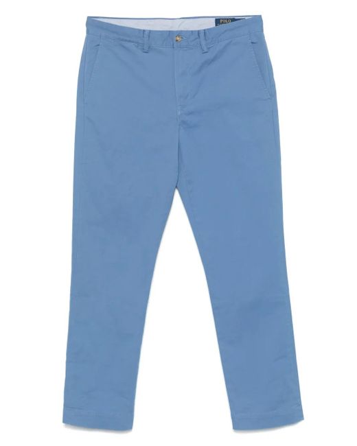 Polo Ralph Lauren Blue Polo Pony-Embroidered Chinos for men