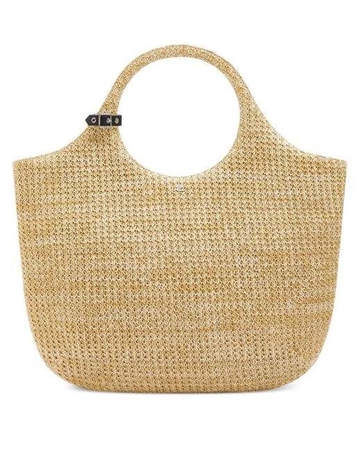 Courreges Brown Large Holy Tote Bag
