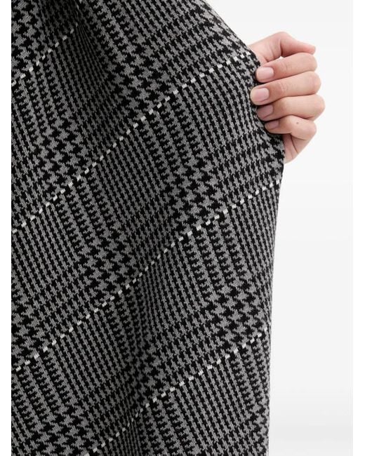 Benetton Omkeerbare Cape in het Gray