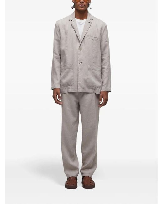 Osklen Gray Alfaiatara Trousers for men