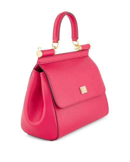 Dolce & Gabbana Pink Sicily Handbag