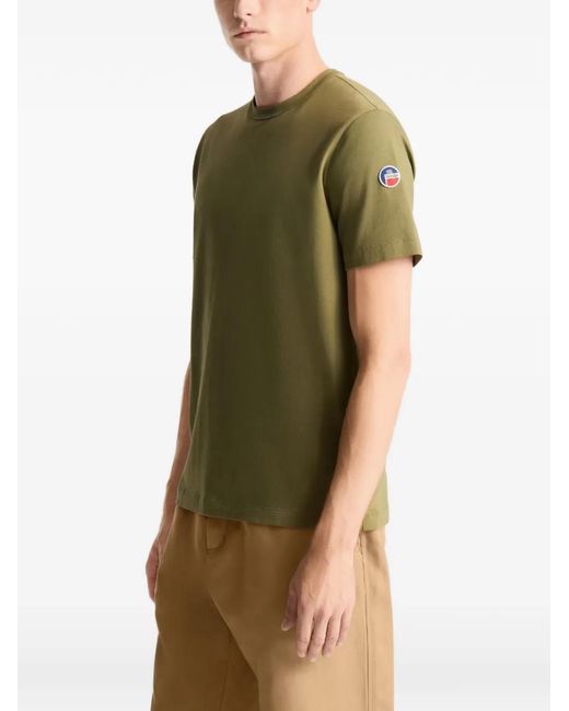 Fusalp Green Riviere Logo-Patch Short-Sleeve T-Shirt for men
