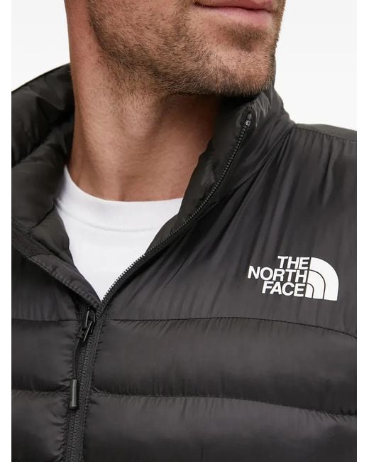 The North Face Black Terra Peak Zip Padded Gilet for men