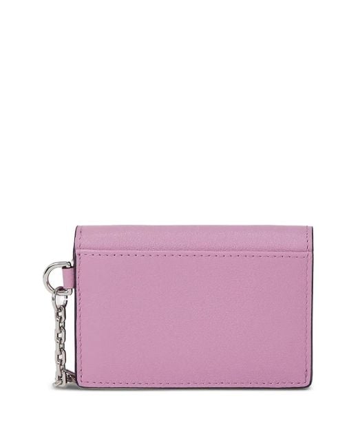 Karl Lagerfeld Purple Logo Chain Wallet